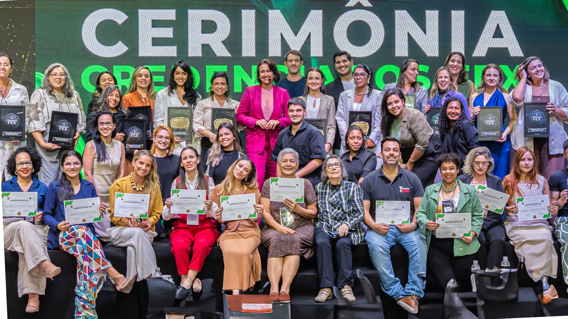 Cerimônia de credenciados FEX